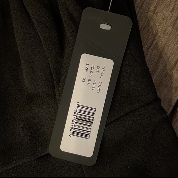 Bebe Open Leg Scuba Jumpsuit in Black. - Picture 7 of 9